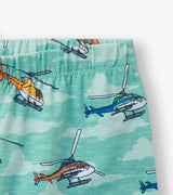 Boys Helicopters Short Pajama Set | Hatley | Hatley | Jenni Kidz