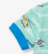 Boys Helicopters Short Pajama Set | Hatley | Hatley | Jenni Kidz