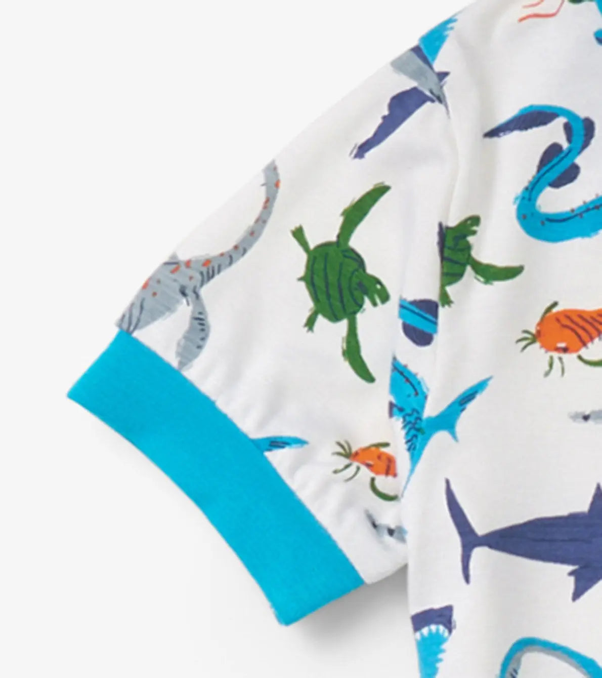 Boys Prehistoric Marine Bamboo Short Pajama Set | Hatley | Hatley | Jenni Kidz