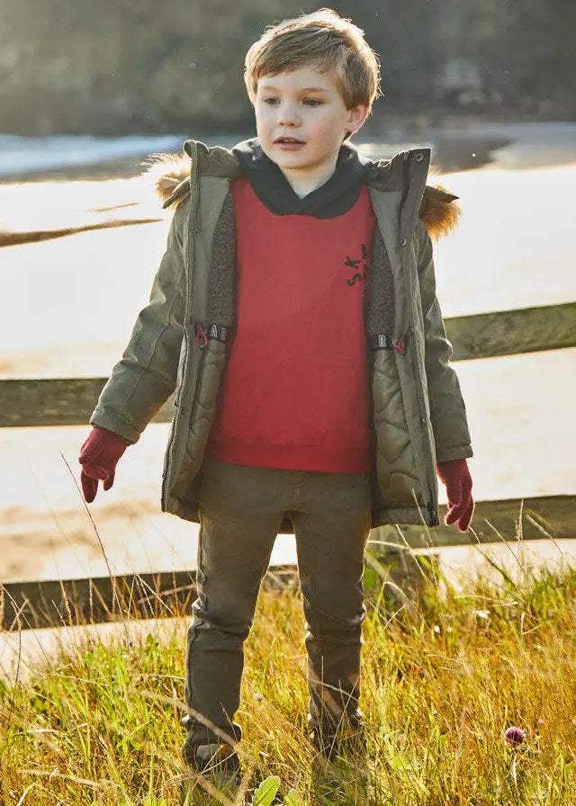 Boys Soft Slim Fit Pants  | Mayoral | Mayoral | Jenni Kidz