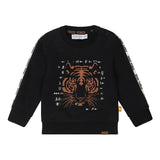 Boys Sweatshirt Anthracite Grey Tiger | Dirkje | Dirkje | Jenni Kidz