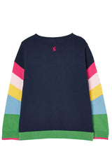 Miranda Crewneck Sweater - Rainbow Horse  | Joules - Jenni Kidz