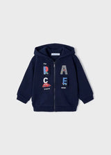 Car Zip Up Sweatshirt Hoodie | Mayoral | Mayoral | Jenni Kidz