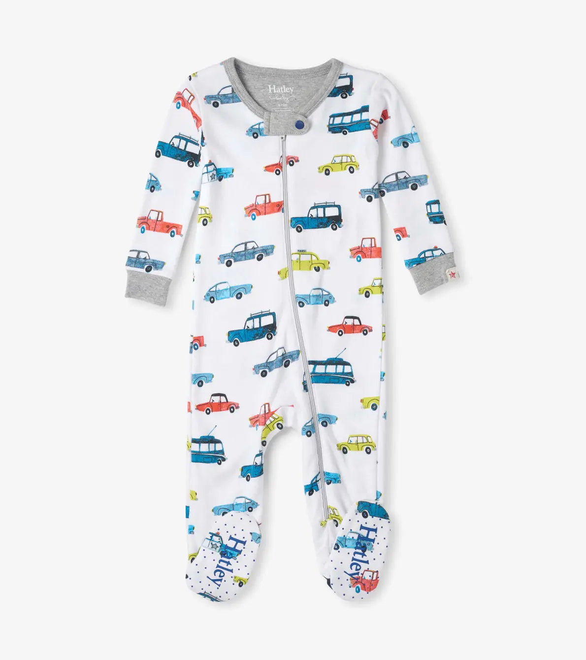 Cars Baby Footed Sleeper Coverall | Hatley | Hatley | Jenni Kidz