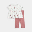 Cherry Print Outfit Set | Petit Lem | Petit Lem | Jenni Kidz