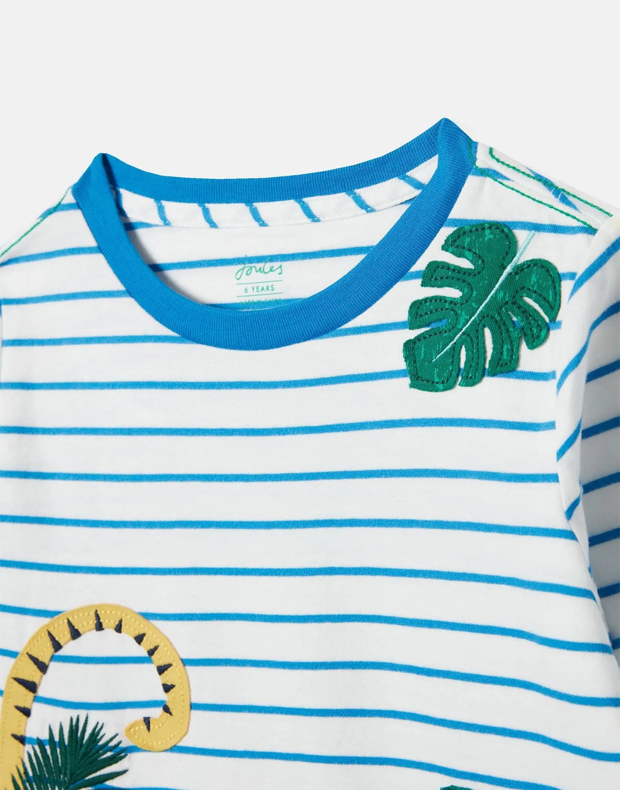 Chomp Long Sleeve Applique T-Shirt | Joules | Joules | Jenni Kidz