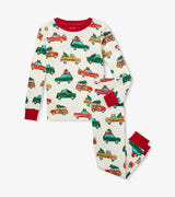 Christmas Cars Kids Organic Cotton Pajama Set | Hatley | Hatley | Jenni Kidz