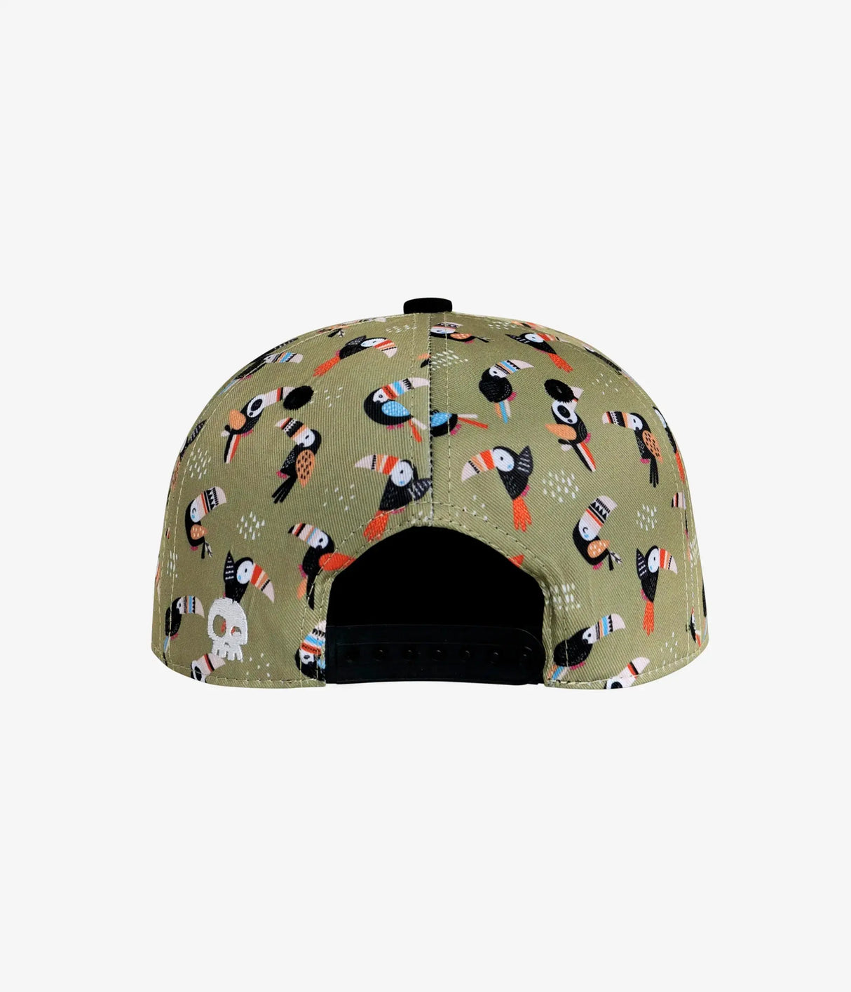 Crazy Toucan Snapback Iguana Hat - Olive | Headster | Headster | Jenni Kidz