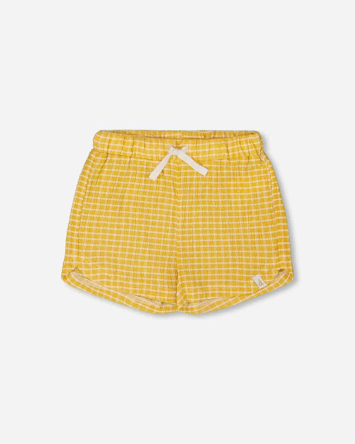 Crinkle Short Pale Yellow And White | Deux par Deux | Jenni Kidz