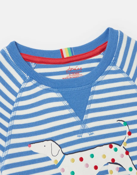 Darlia Long Sleeve Sweat Girls Dress | Joules | Joules | Jenni Kidz