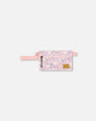 Double Pencil Case Lilac Retro Flower Print | Deux par Deux | Jenni Kidz