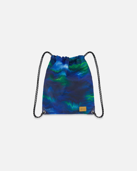 Drawstring Bag Aurora Borealis | Deux par Deux | Jenni Kidz