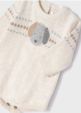 ECOFRIENDS knitted romper with tights set newborn | Mayoral | Mayoral | Jenni Kidz