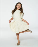 Eyelet Top And Skirt Set Off White | Deux par Deux | Jenni Kidz