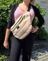 Deux par Deux Changing Sling Bag Brown Sugar