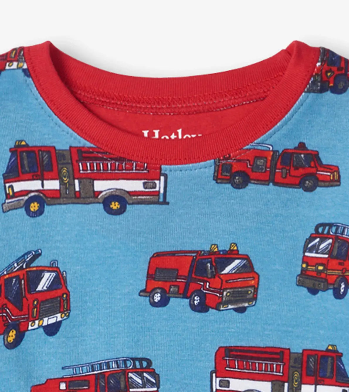 Firetrucks Kids Organic Cotton Pajama Set | Hatley | Hatley | Jenni Kidz