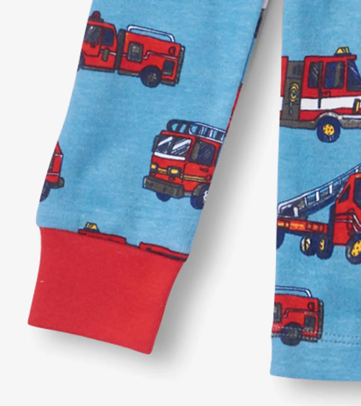 Firetrucks Kids Organic Cotton Pajama Set | Hatley | Hatley | Jenni Kidz