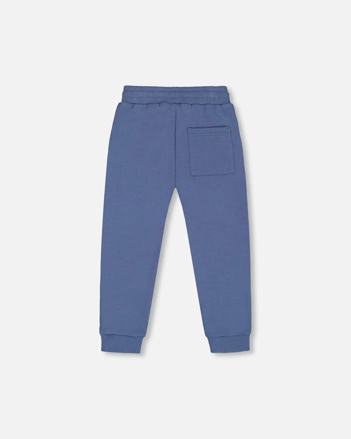 Fleece Sweatpants With Pockets Blue | Deux par Deux | Jenni Kidz