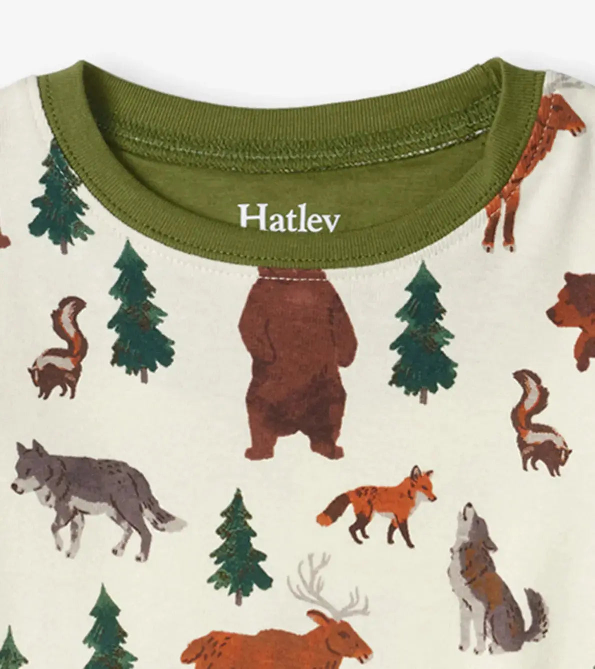 Forest Animals Kids Organic Cotton Pajama Set | Hatley | Hatley | Jenni Kidz