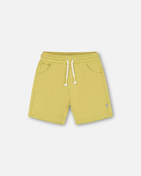 French Terry Short Lime | Deux par Deux | Jenni Kidz