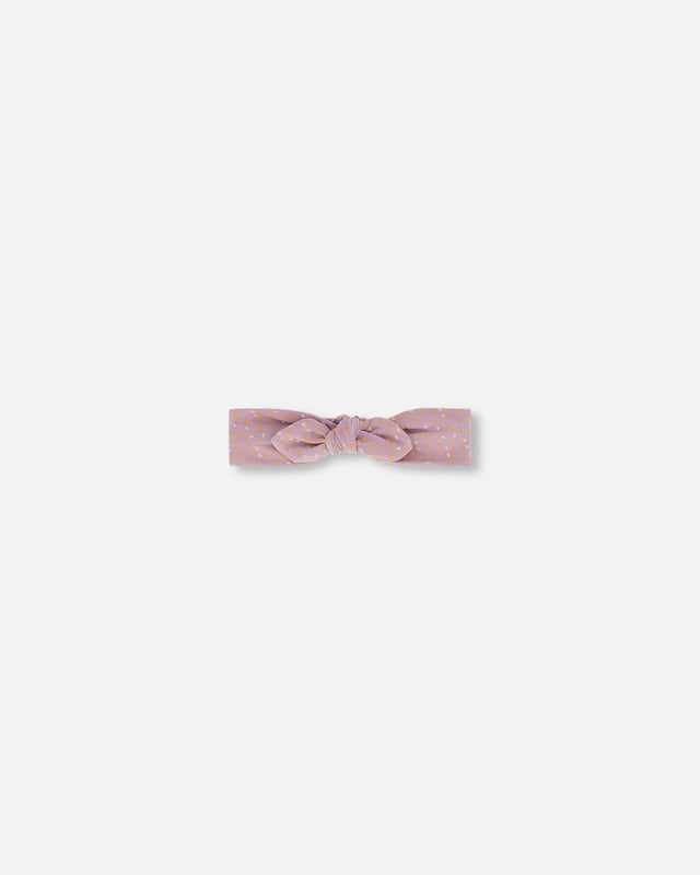 Printed Organic Cotton Headband Pear Seeds-0