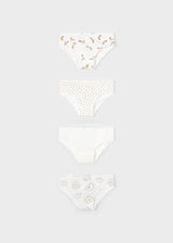 Girl's 4-Piece Underwear Set Girls | Mayoral | Mayoral | Jenni Kidz