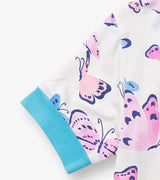 Girls Big Butterflies Bamboo Short Pajama Set | Hatley | Hatley | Jenni Kidz