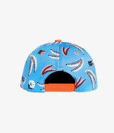 Groovy Banana Snapback Hat - Sky Blue | Headster | Headster | Jenni Kidz