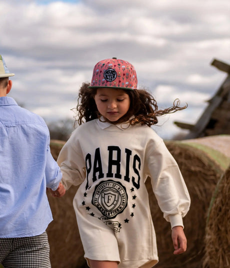 Grow Up Snapback Hat - Pink | Headster | Headster | Jenni Kidz