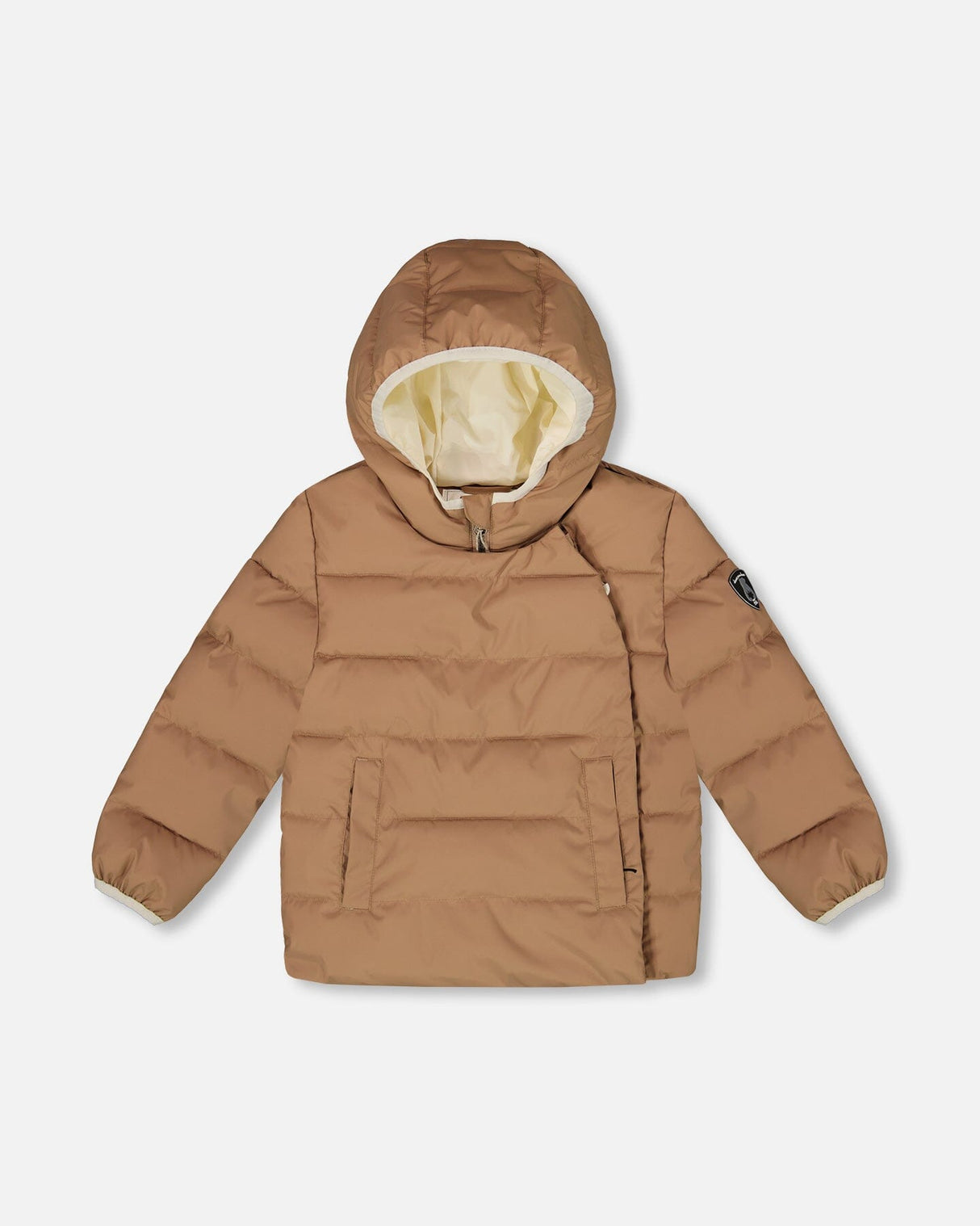 Compressible Winter Puffy Coat Designed For Car Seat Chanterelle-0