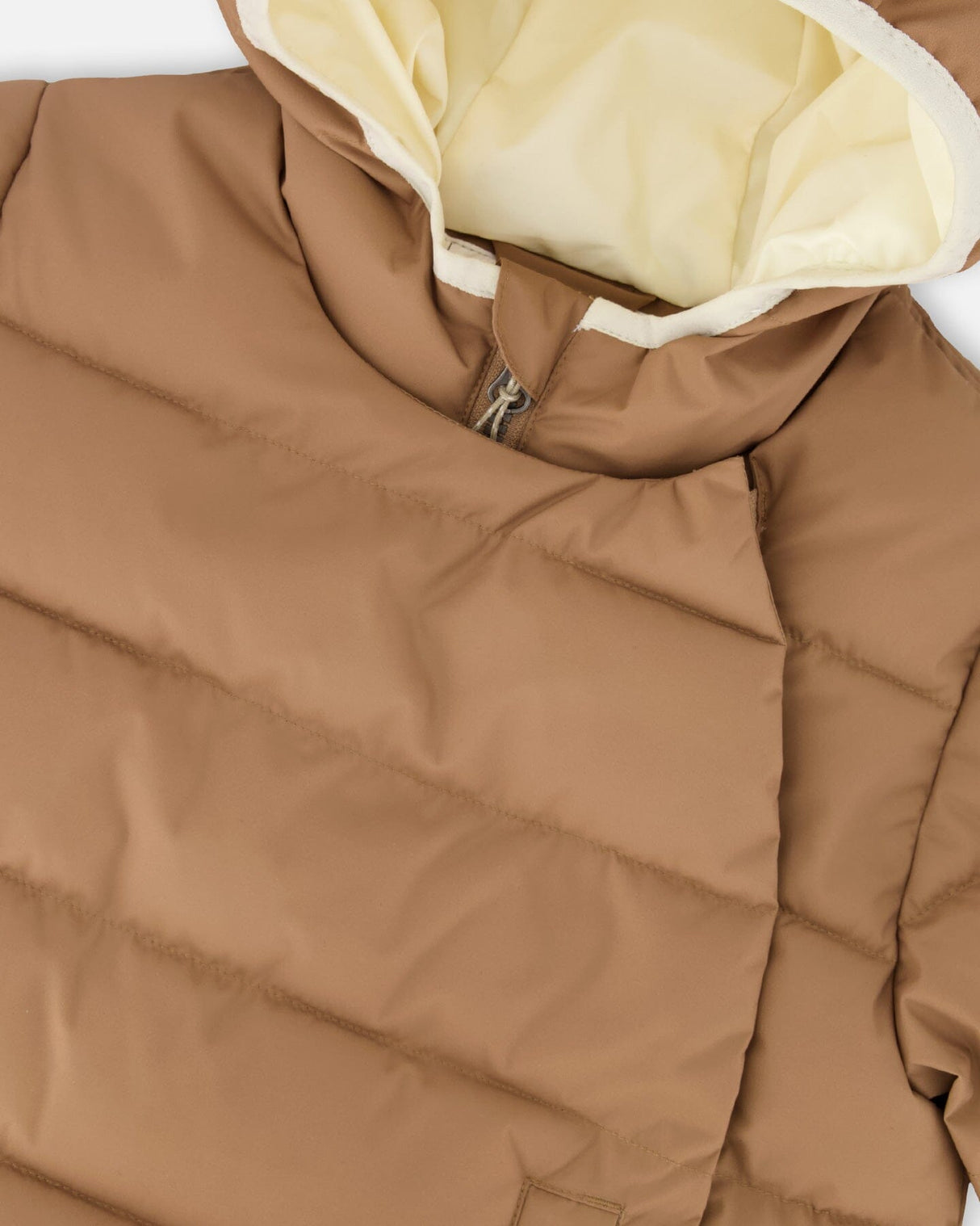 Compressible Winter Puffy Coat Designed For Car Seat Chanterelle-4