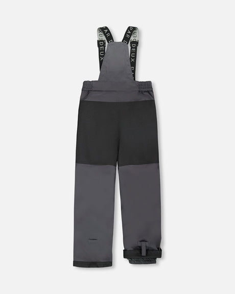 Two-Piece Discover Snowsuit Dark Gray-3