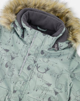 Two-Piece Discover Snowsuit Dark Gray-4