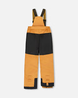 Two-Piece Play Snowsuit Navy And Brown-4