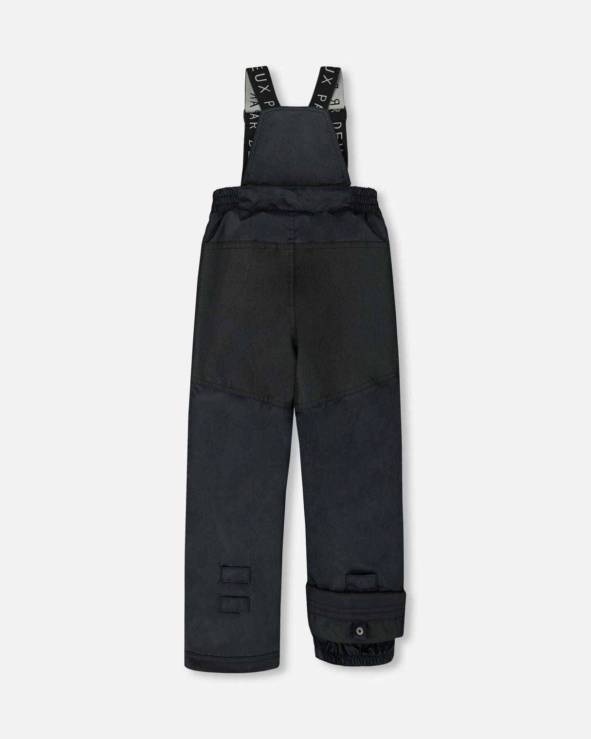 Two-Piece Play Snowsuit With Printed Jacket And Solid Pant Black-4