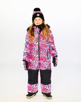One-Piece Play Snowsuit Multicolor Leopard And Zebra-1