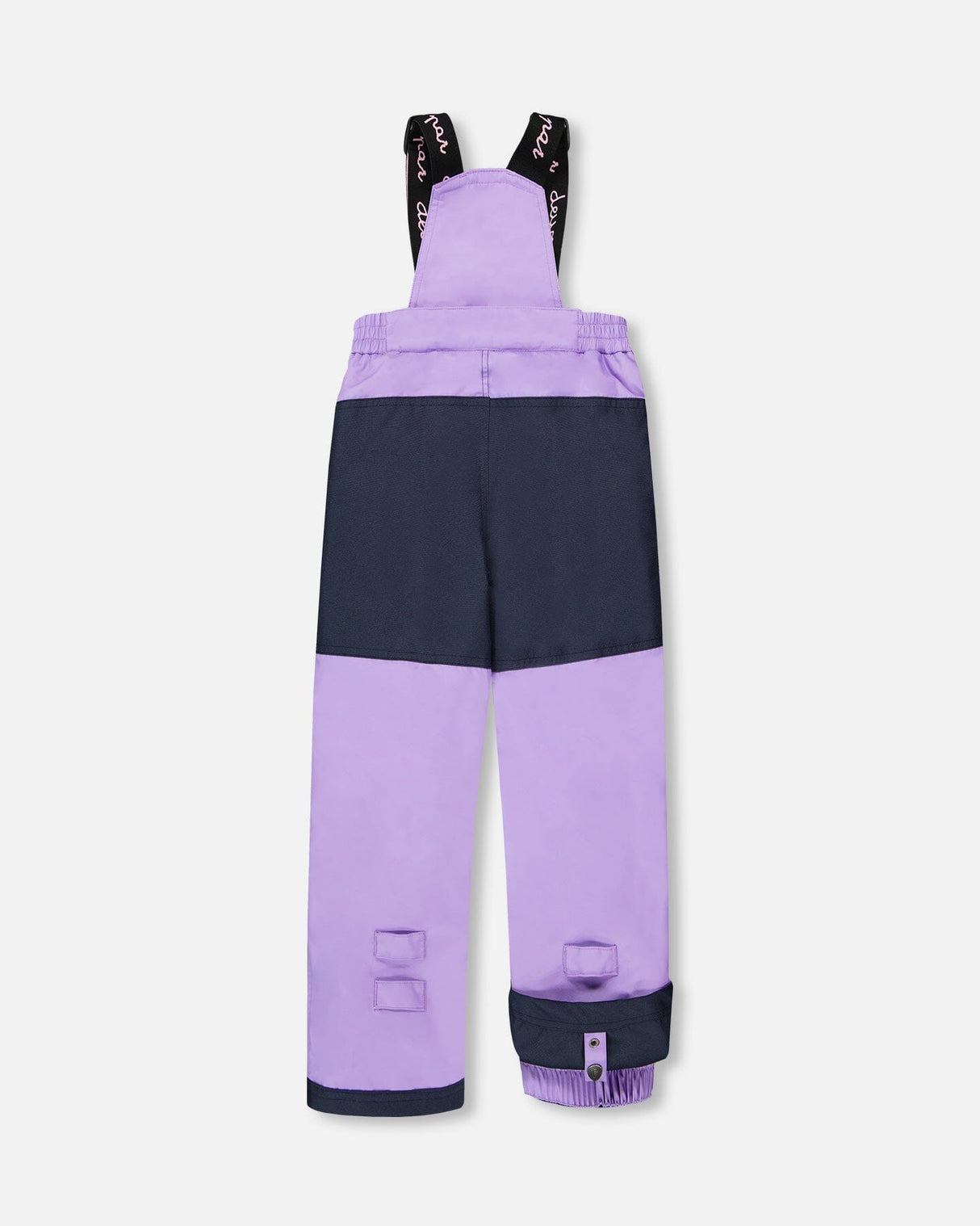 Two-Piece Play Snowsuit With Printed Colorblocked Jacket Lavender-2