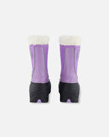 Winter Boots Lavender With Removable Liner-3
