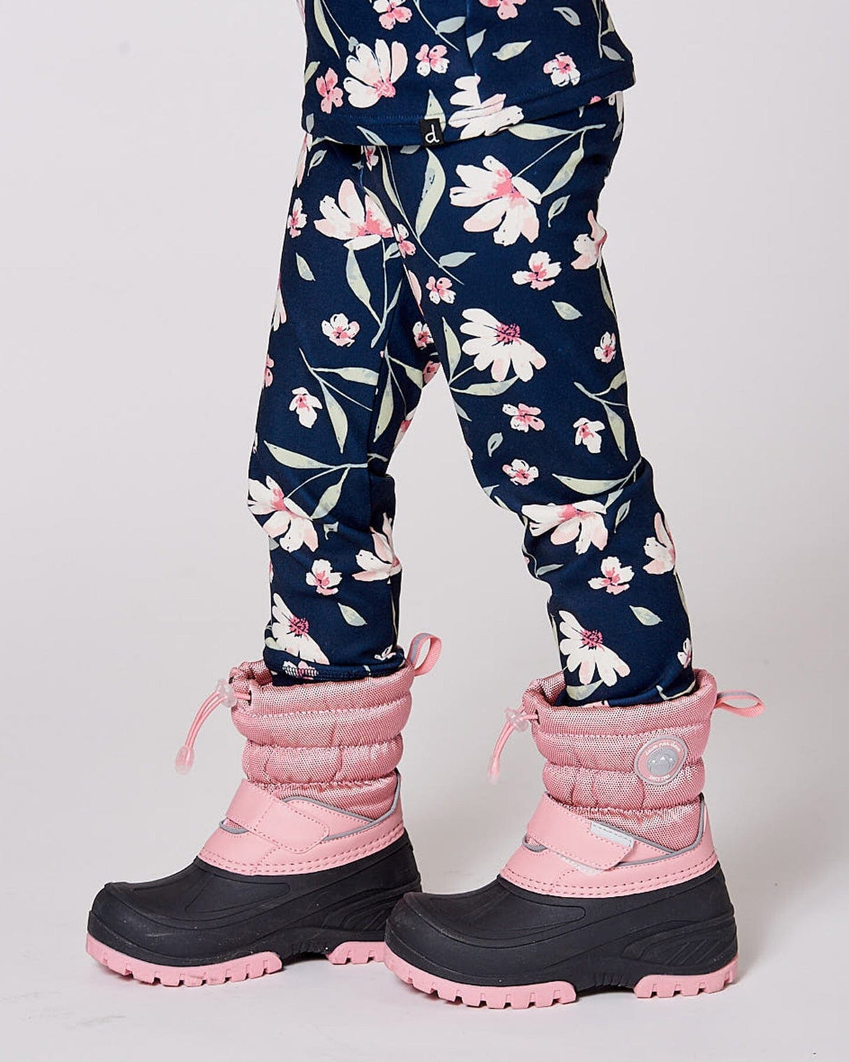 Winter Boots Dusty Pink-1