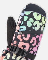 Winter Mittens Teknik Rainbow Leopard-2