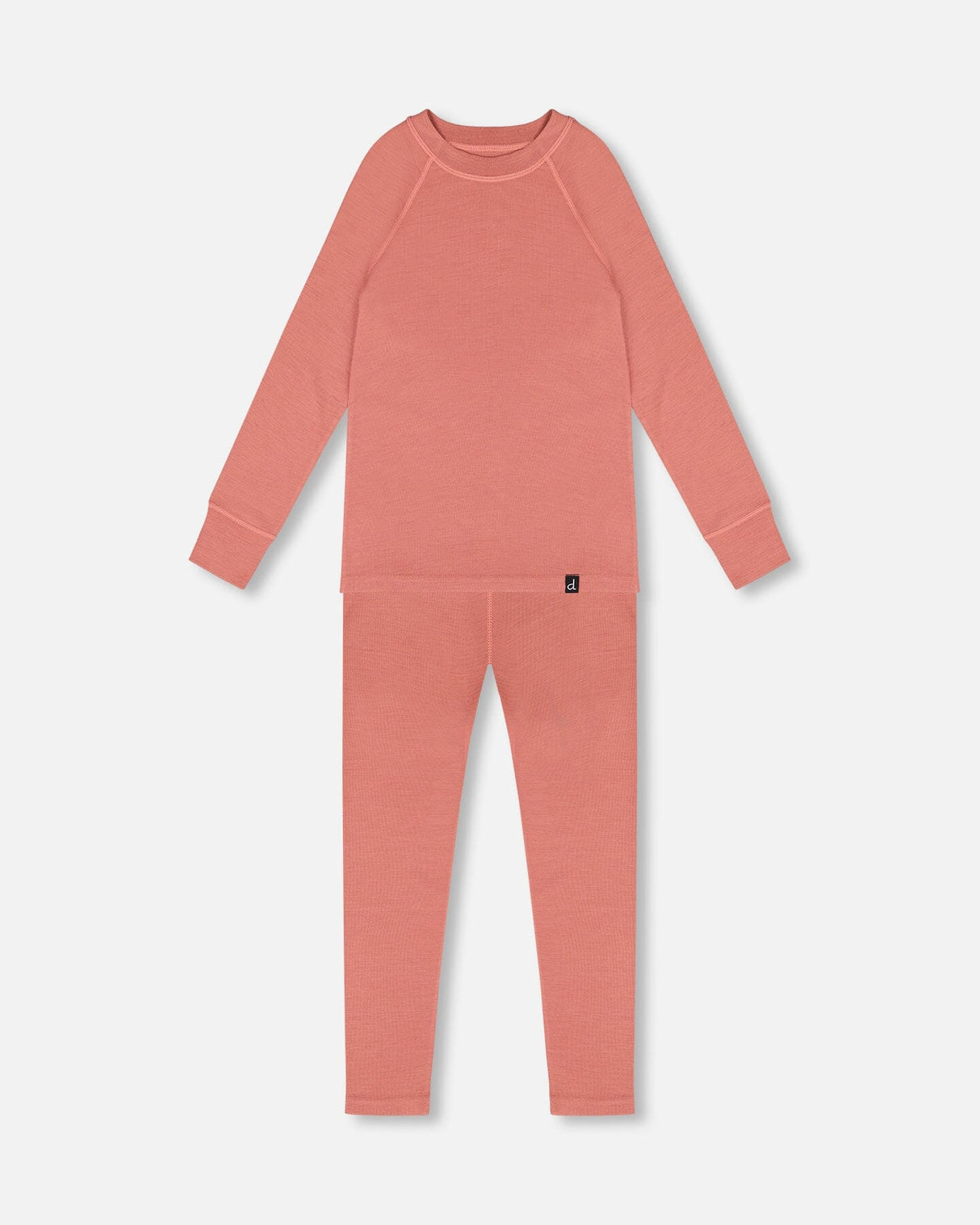 Merino Wool Base Layer Set Dusty Pink-0
