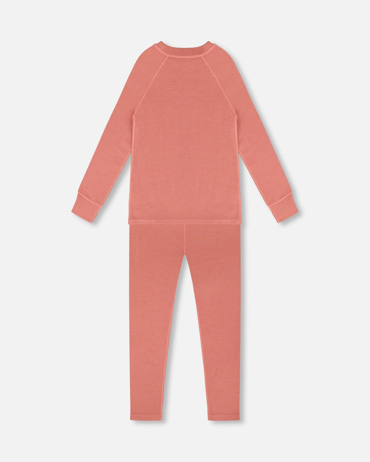 Merino Wool Base Layer Set Dusty Pink-1