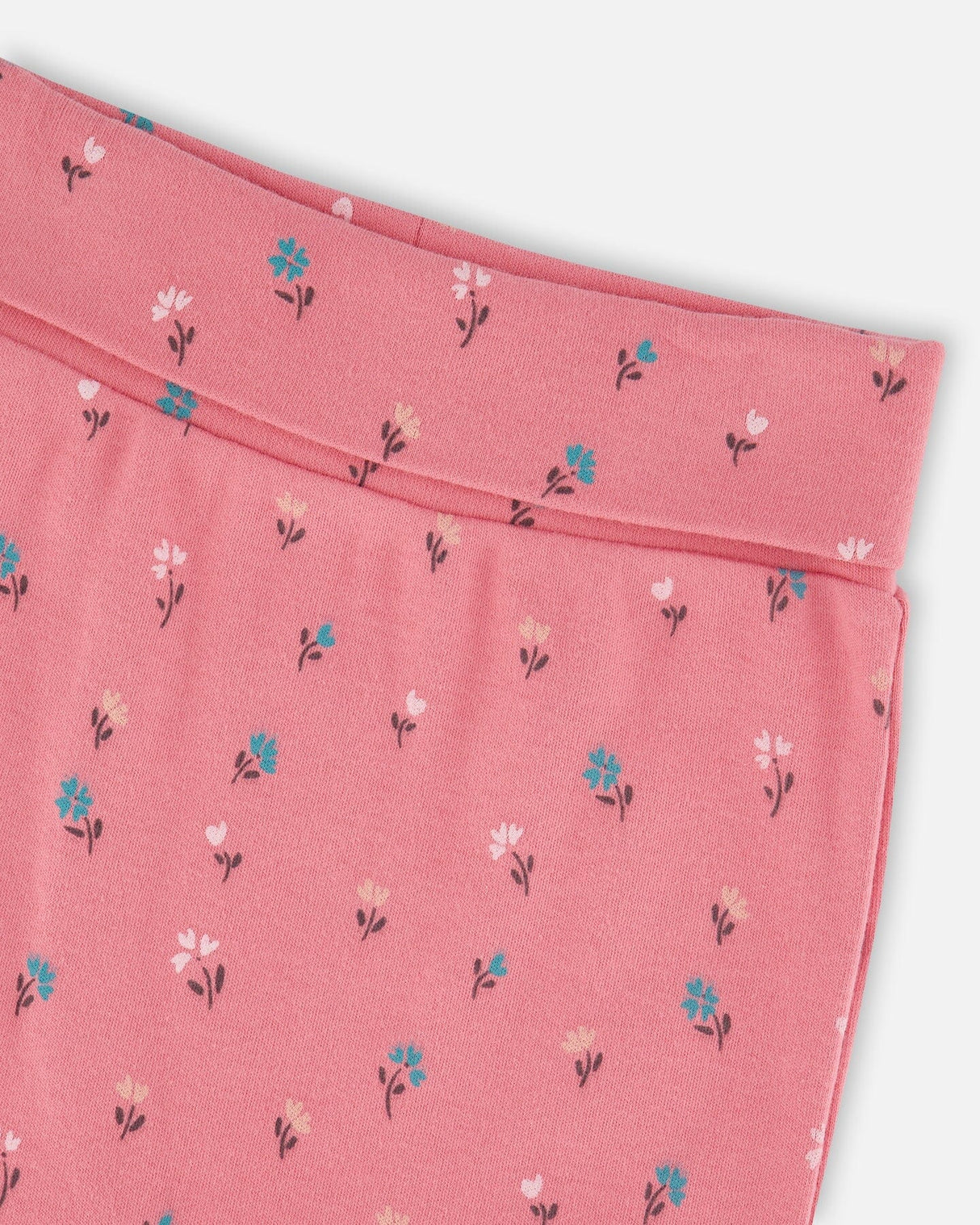 Organic Cotton Evolutive Pant Pink Floral-3