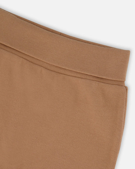 Organic Cotton Evolutive Pants Brown With Bears-3