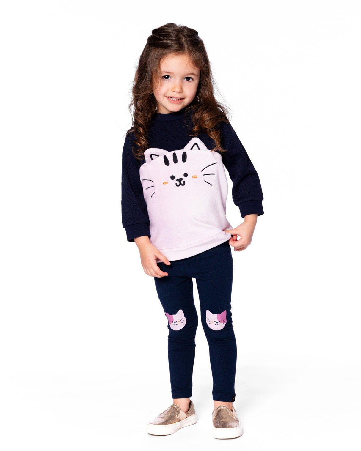 Long Bi-Material Top Dark Blue With Cat-2
