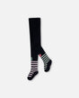 Knit Tights Dark Blue-0
