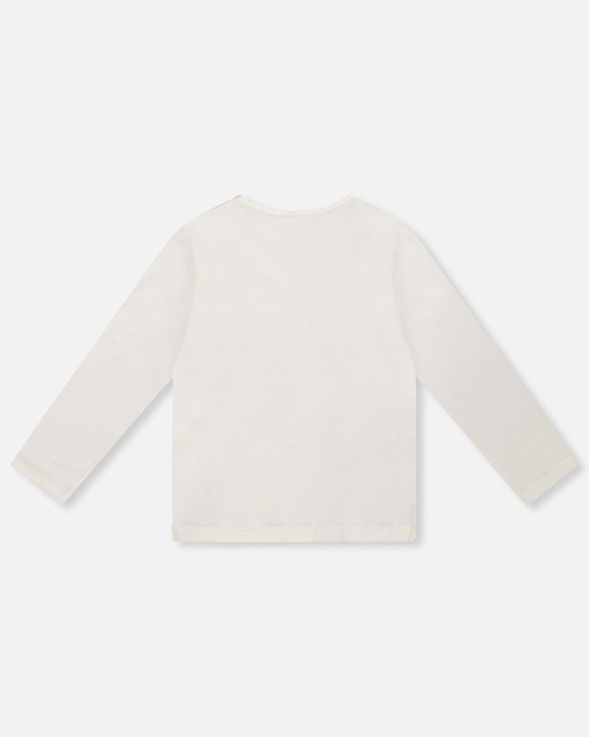 Organic Jersey T-Shirt Off-White With Teddy Bears-2