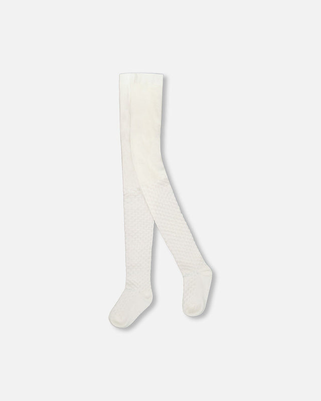 Knit Tights Off-White-0