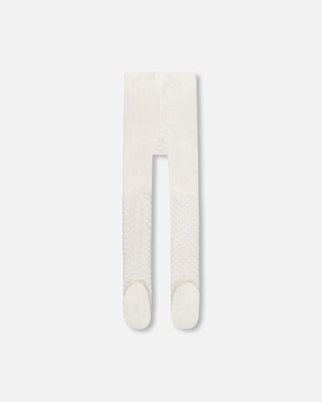 Knit Tights Off-White-1