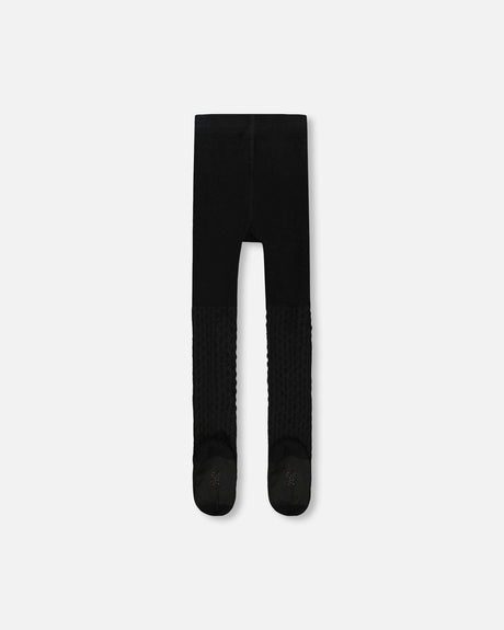 Knit Tights Black-1